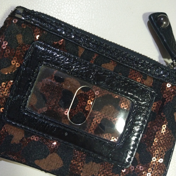 Free With Purchase Betsey Johnson change purse card key chain holder Wallet - Picture 5 of 16